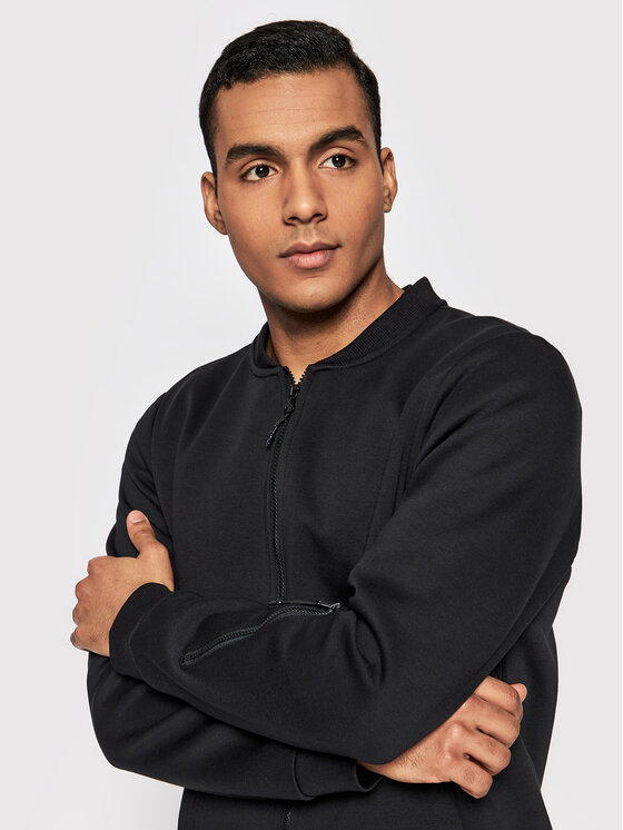 4F 4F Μπλούζα H4L22-BLM017 Μαύρο Regular Fit