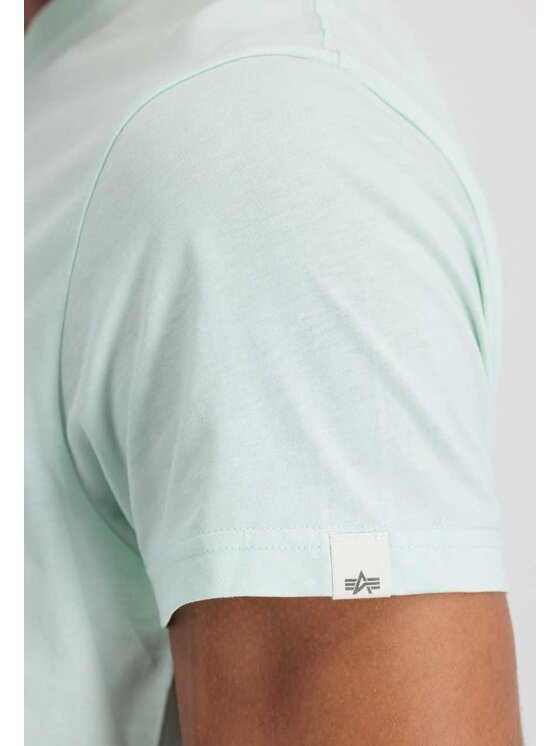 Alpha Industries Alpha Industries T-Shirt AI.118529-673-XXL Zielony Regular Fit