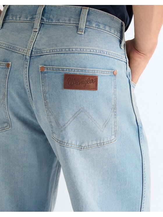 Wrangler Wrangler Jeansy LOOSE STRAIGHT Niebieski Loose Fit
