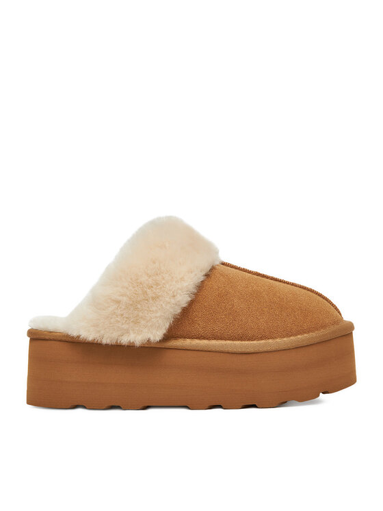 DeeZee DeeZee Παντόφλες Σπιτιού DZ-AW12 Καφέ