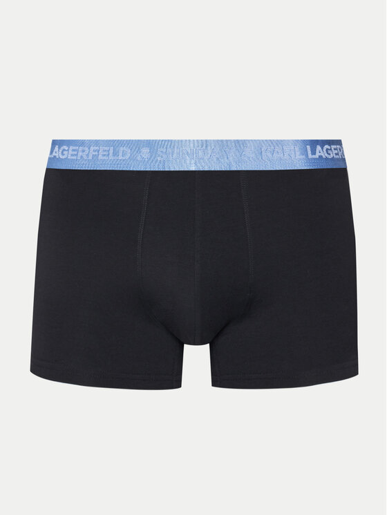 KARL LAGERFELD KARL LAGERFELD 7 db-os boxeralsó szett A1M47118 Fekete