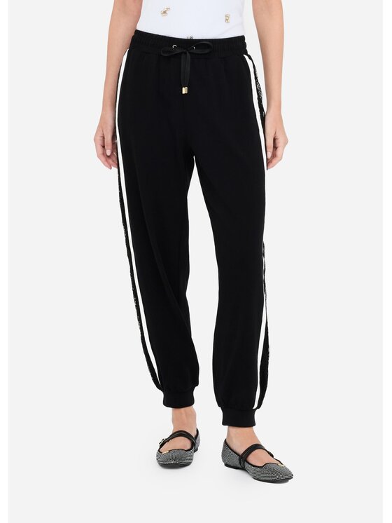 Liu Jo Liu Jo Pantaloni di tessuto TF5010J452303N66 Nero Regular Fit