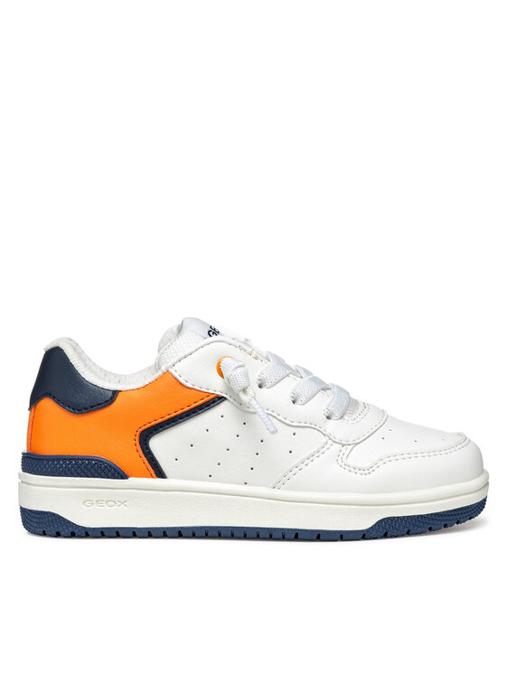 Geox Geox Laisvalaikio batai J Washiba J45LQB 5411 C1383 M Balta