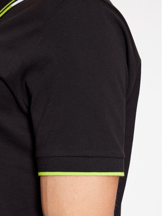 BOSS Boss Polo särk Paddy Pro 50469094 Must Regular Fit