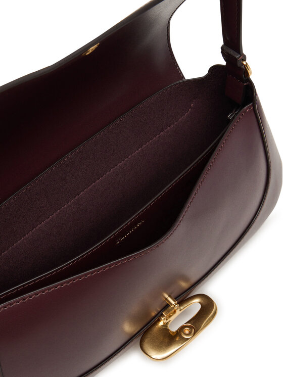 Calvin Klein Calvin Klein Torbica Hardware Flap Shoulder Bag LV04F3146G Tamnocrvena