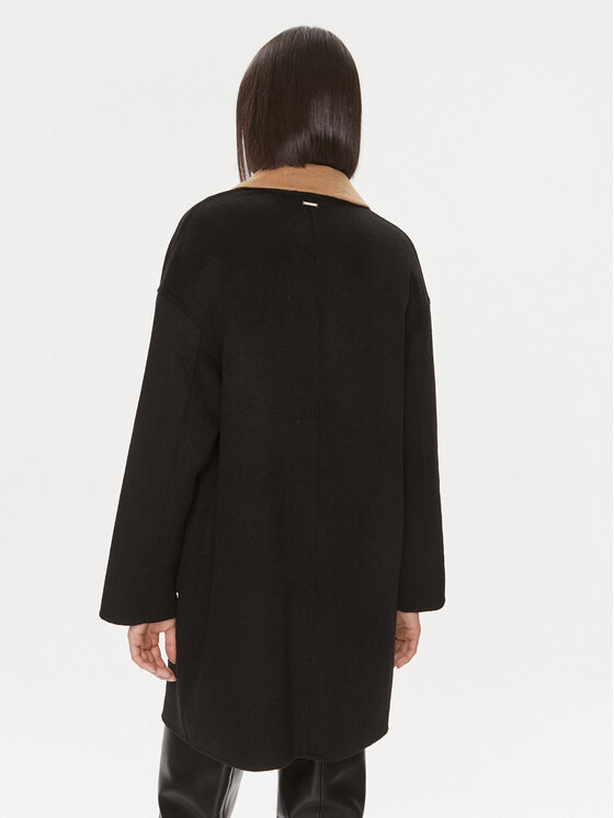 Liu Jo Liu Jo Gyapjú kabát MF3241 T3505 Színes Relaxed Fit