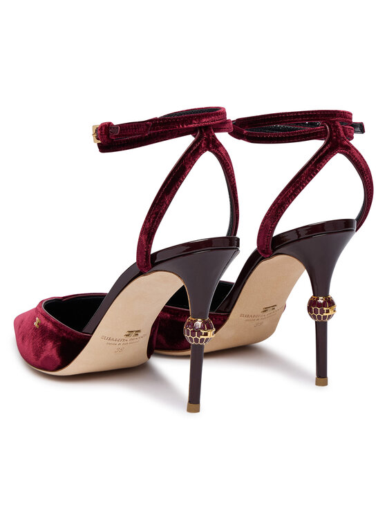 Elisabetta Franchi Elisabetta Franchi Lodičky SA-74L-57E2-EA4 Bordová