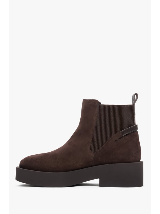 Estro Estro Μποτάκια ER00118241 Καφέ