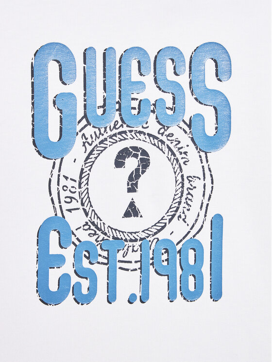 Guess Guess Blusa N3YI24 K8HM4 Bianco Regular Fit