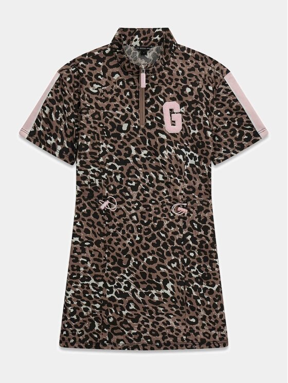 Guess Kids Guess Kids Sukienka codzienna 183384 Kolorowy Classic Fit