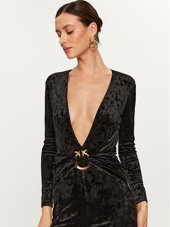 PINKO Pinko Комбінезон Tecna 102230 A19O Чорний Slim Fit