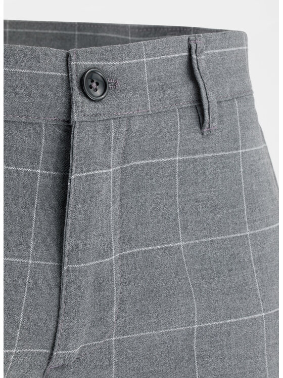 Pako Lorente Pako Lorente Spodnie materiałowe P22SF-WX-019 Szary Classic Fit