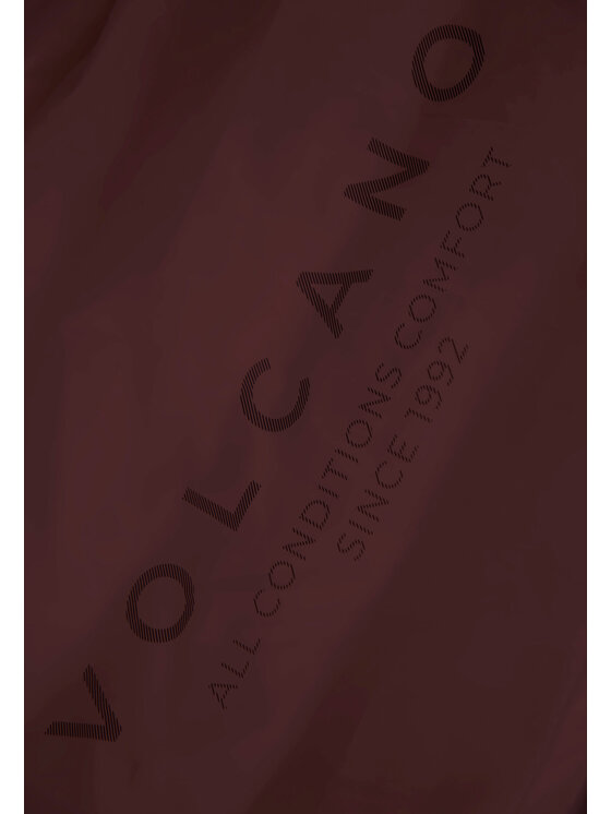 Volcano Volcano Kurtka zimowa J-ATLANTA Czerwony Regular Fit