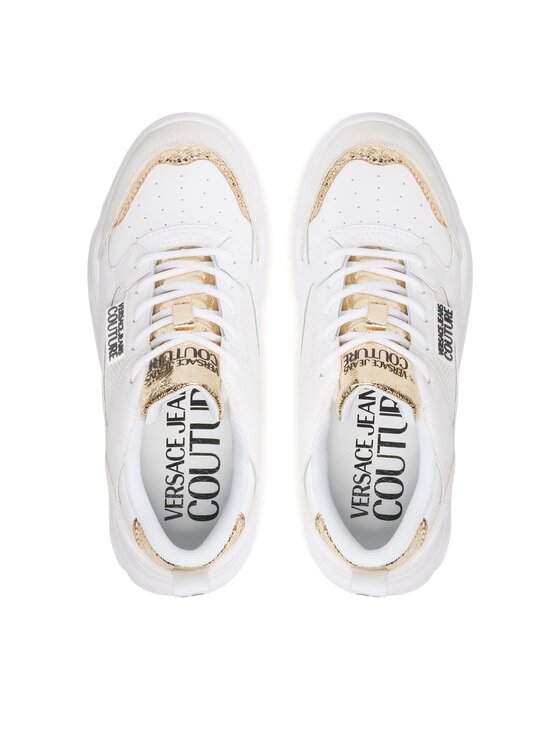 Versace Jeans Couture Versace Jeans Couture Sneakersy 74VA3SC2 Biela