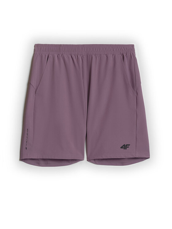 4F 4F Szorty sportowe CORE SYSTEM Fioletowy Regular Fit
