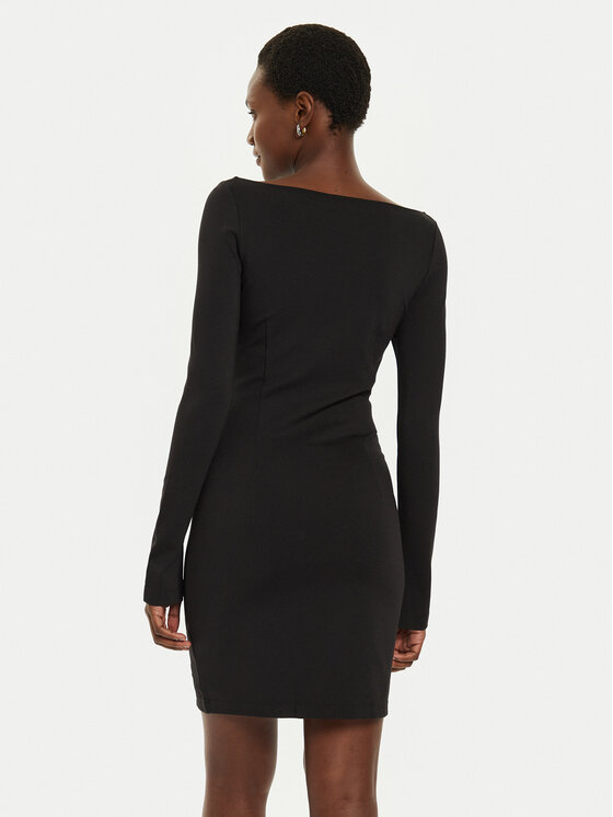 Calvin Klein Jeans Calvin Klein Jeans Rochie de zi J20J224162 Negru Slim Fit
