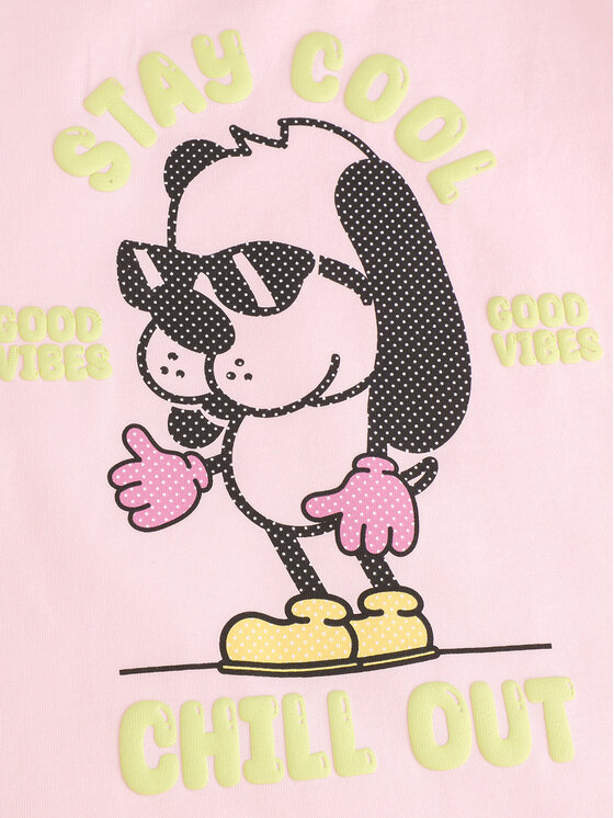 Coccodrillo Coccodrillo T-shirt ZC4143201CGK Rosa Regular Fit