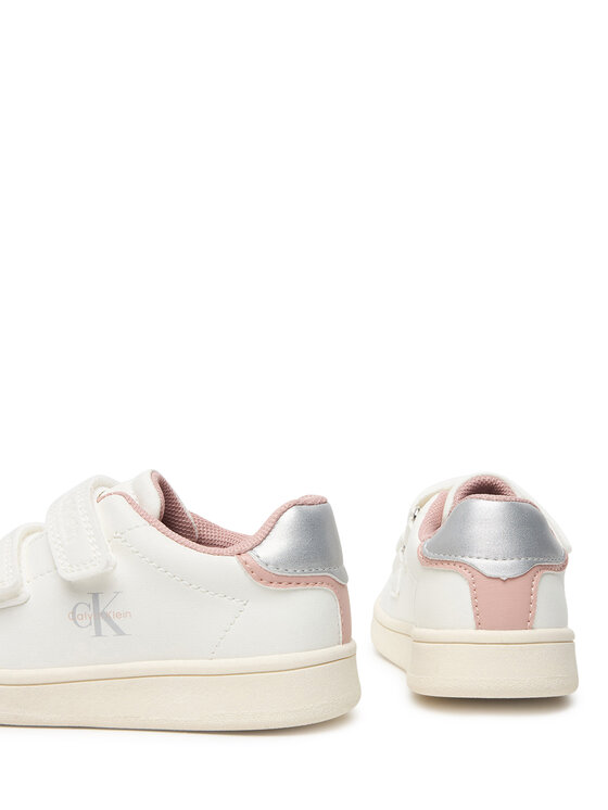 Calvin Klein Calvin Klein Sneakersy Low Cut Velcro Sneaker V1A9-83382-1355 M Biały