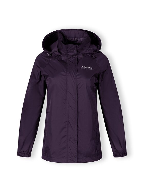 minoti minoti Kurtka przeciwdeszczowa 26LRJACKET4 Fioletowy Regular Fit