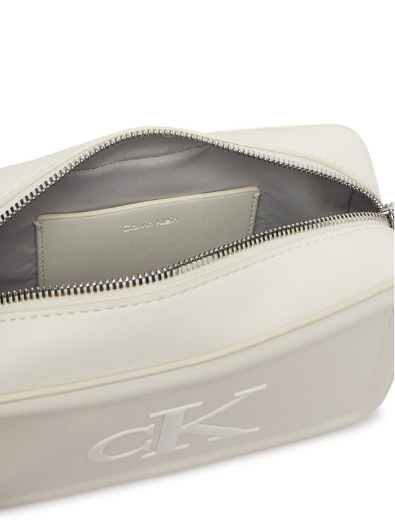 Calvin Klein Calvin Klein Torebka Bold Ck Camera Bag LV04F3220G Biały