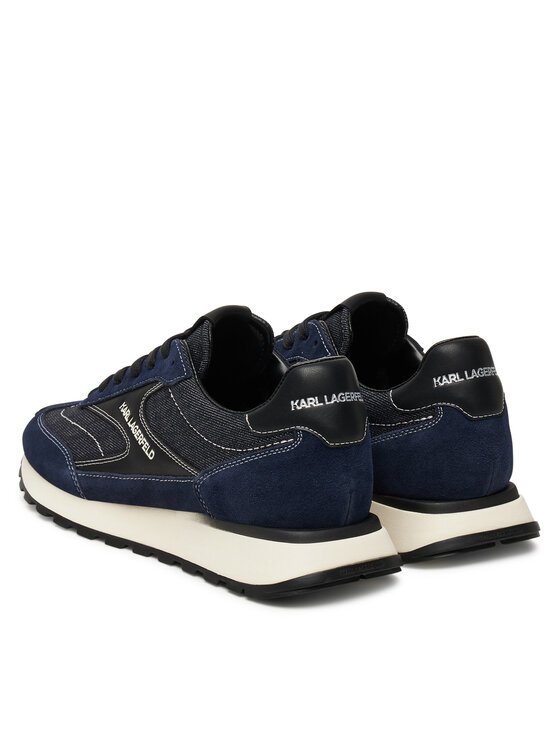 KARL LAGERFELD KARL LAGERFELD Sneakersy KL51124D Granatowy