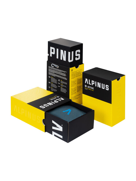 Alpinus Alpinus Spodnie outdoor Active Base Layer Szary
