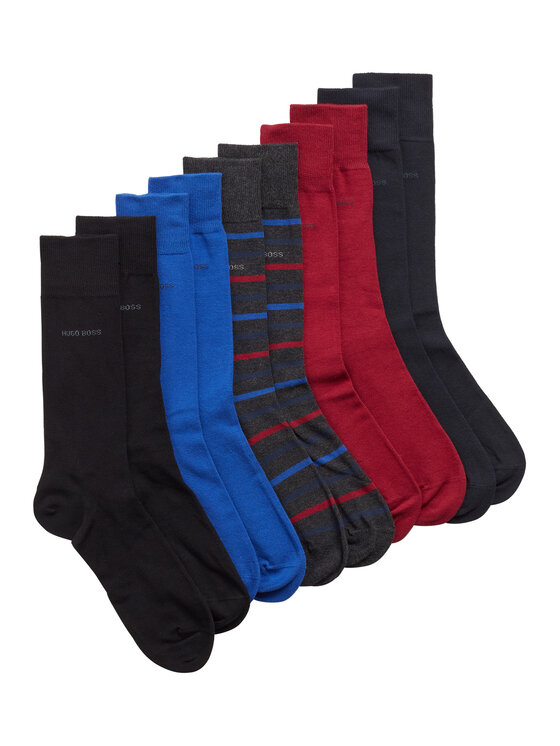 Set di 5 paia di calzini lunghi da uomo Gift Set