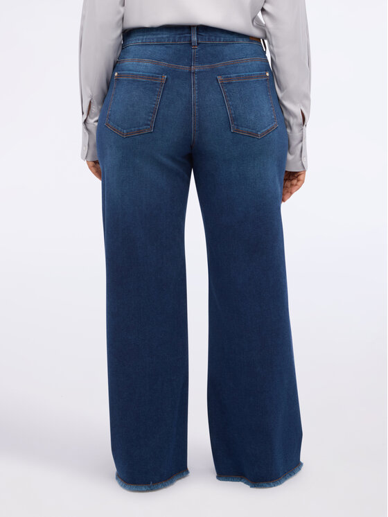 Fiorella Rubino Fiorella Rubino Jeansy P433T005069N034 Niebieski Over Fit