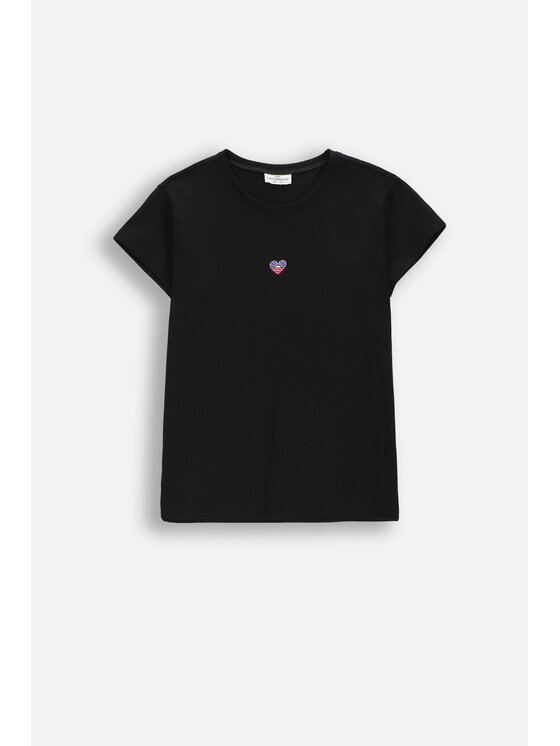 Coccodrillo Coccodrillo T-Shirt WC6143222VGA-021 Czarny Regular Fit