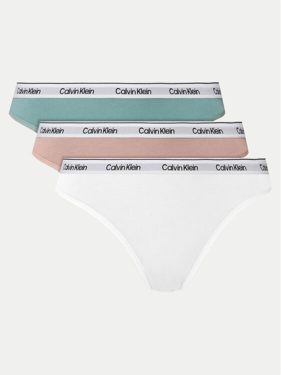 Calvin Klein Underwear 3 pāru klasisko biksīšu komplekts 000QD5207E Daudzkrāsains