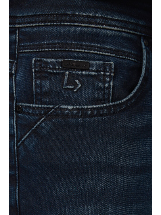 Lancerto Lancerto Spodnie materiałowe Guido SP113225000012 Granatowy Regular Fit