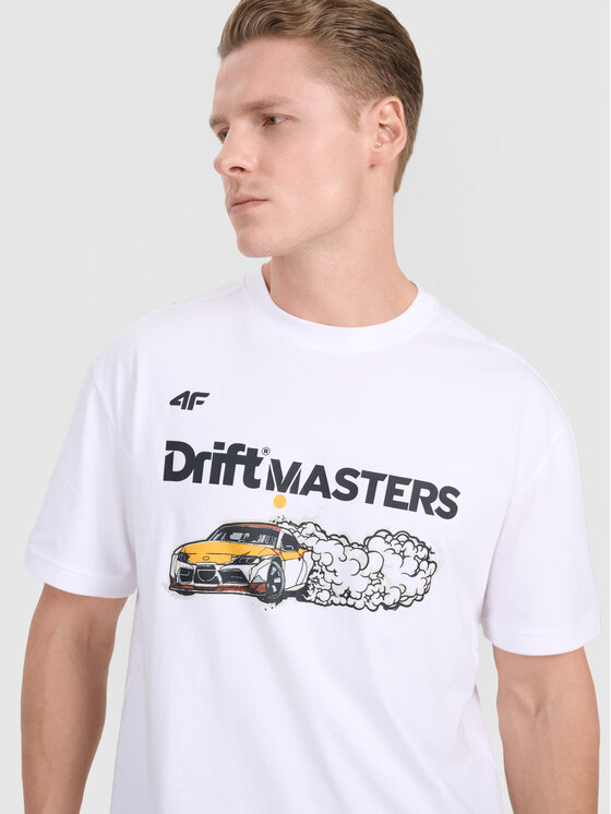 4F 4F T-Shirt TEAMWEAR Biały Regular Fit