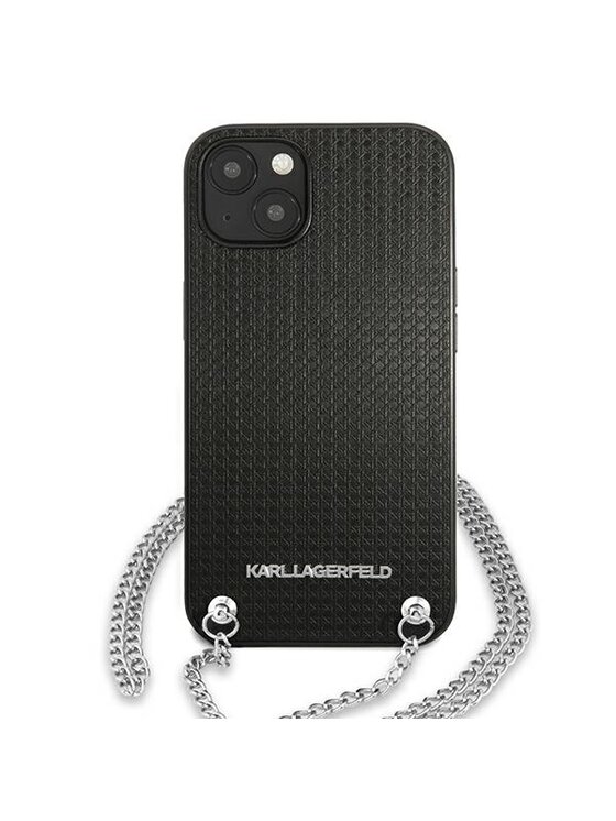 KARL LAGERFELD KARL LAGERFELD Etui na telefon iPhone 13 Mini Czarny