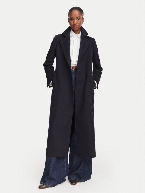 MAX&Co. MAX&Co. Wollmantel Longrun 2628016044200 Dunkelblau Regular Fit