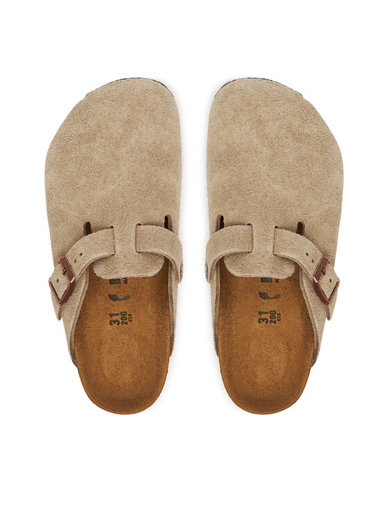 Birkenstock Birkenstock Šľapky Boston Kids 1027875 Béžová