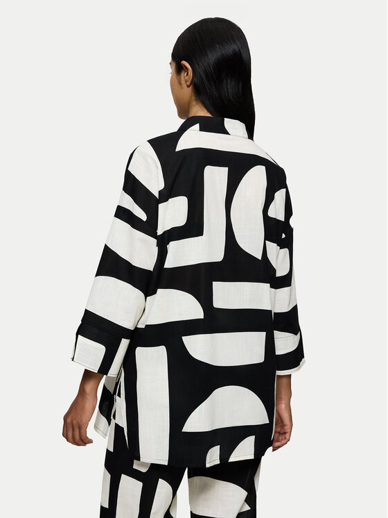 Triumph Triumph Cămașă Summer 10222569 Negru Oversize