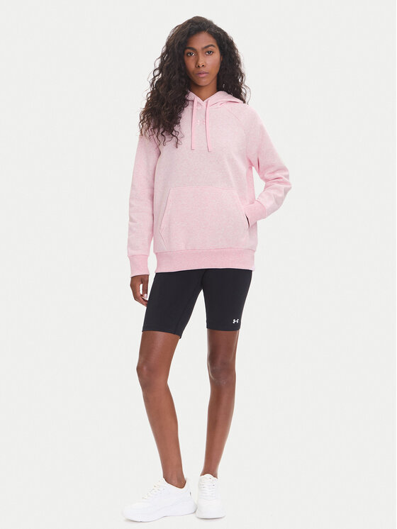 Under Armour Under Armour Bluza Ua Rival 1379500 Różowy Loose Fit