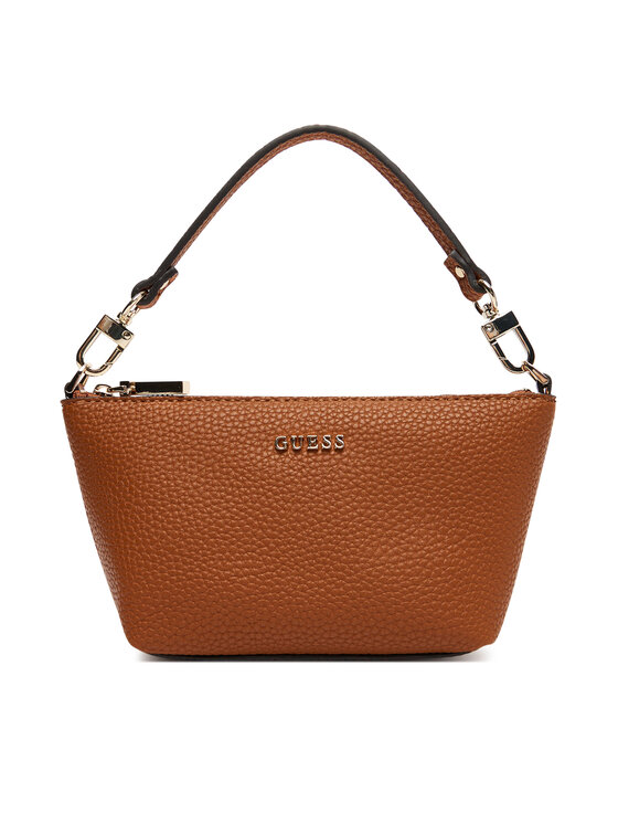 Guess Guess Дамска чанта Calista Mini HWBG73 34750 Кафяв