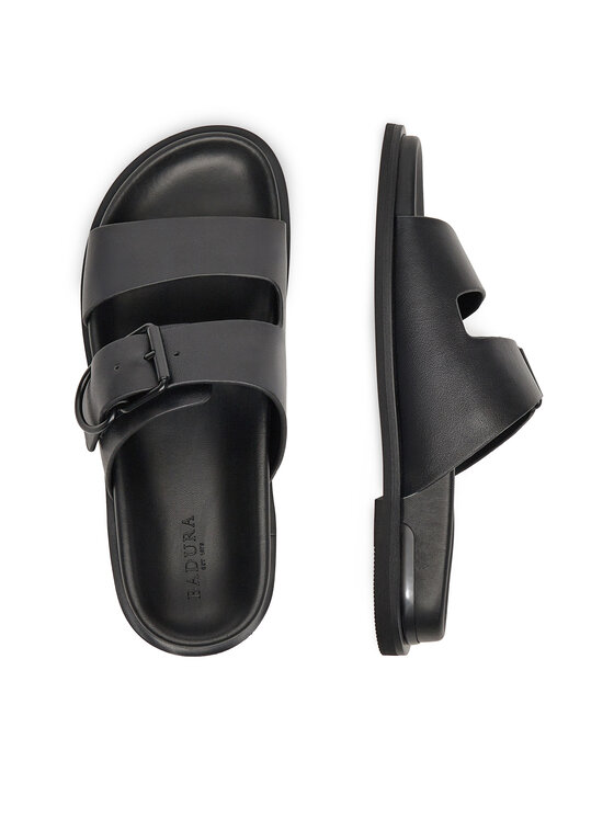 Badura Badura Şlapi FLOWER-LT778-93 Negru