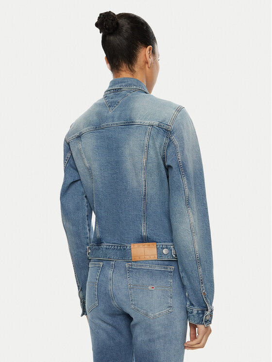 Tommy Jeans Tommy Jeans Jeansjacke Classic DW0DW19858 Blau Regular Fit