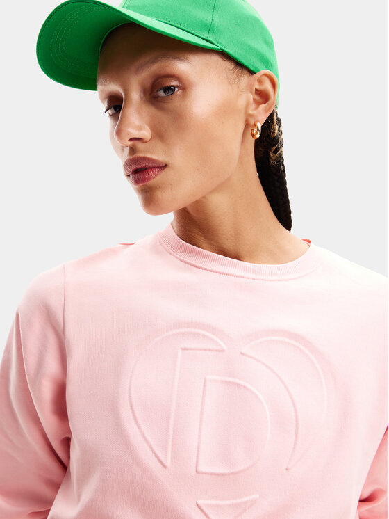 Desigual Desigual Sweatshirt Travis 24SWSK30 Rosa Regular Fit