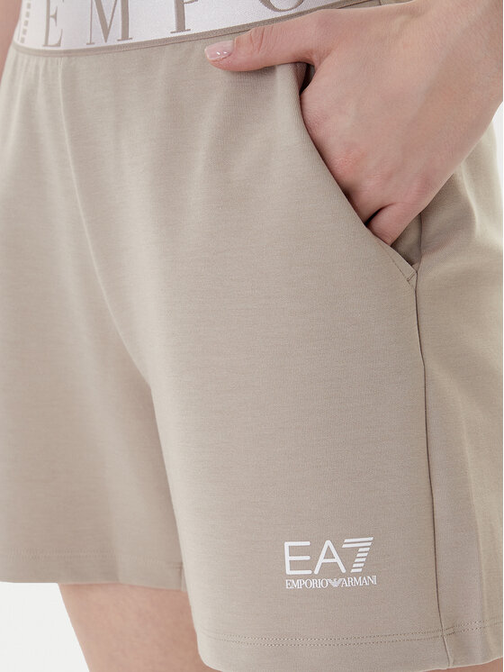 EA7 Emporio Armani EA7 Emporio Armani Szorty sportowe 7W001153 AF12501 U6225 Beżowy Regular Fit