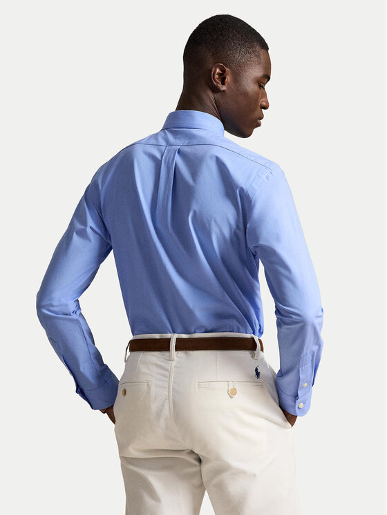 Polo Ralph Lauren Polo Ralph Lauren Košile 710929349501 Světle modrá Custom Fit