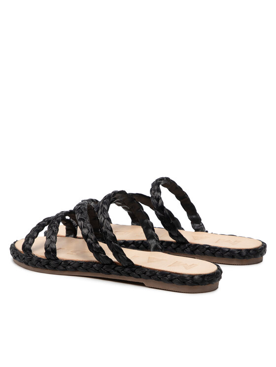 Manebi Manebi Εσπαντρίγιες Rope Sandals S 3.7 Y0 Μαύρο