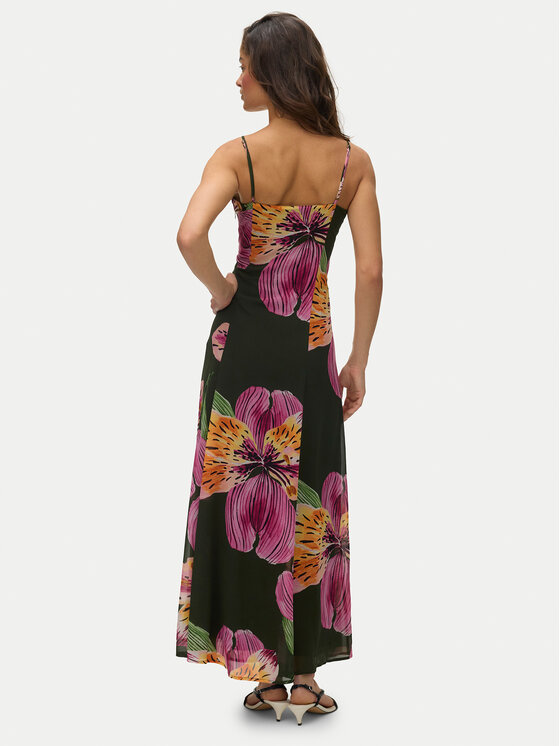 Vero Moda Vero Moda Sukienka letnia Ismene 10351431 Czarny Regular Fit