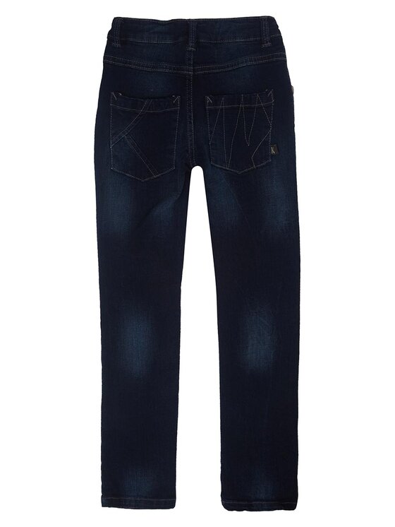 Kanz Kanz Spodnie materiałowe 1524615-0012 Niebieski Basic Fit