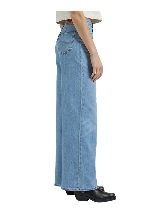 Lee Lee Jeansy 112381378 Niebieski Slim Fit