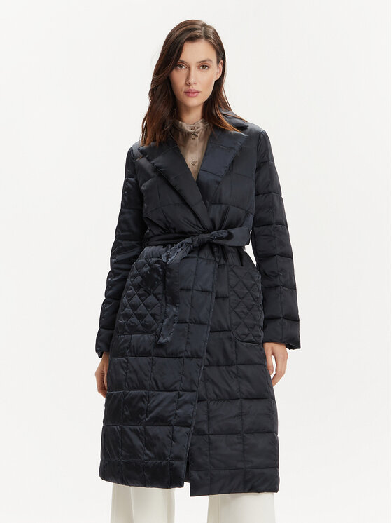 MAX&Co. Prechodný kabát Puffaway 2416491012200 Tmavomodrá Regular Fit