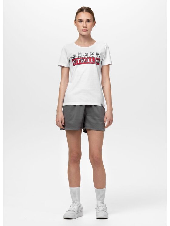 PITBULL PITBULL T-Shirt SOFTBITE Biały Regular Fit