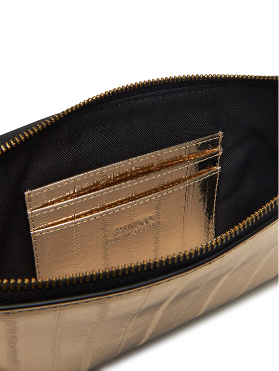 PINKO PINKO Torebka Horizontal Flat PE 25 PCPL 102747 A26X Złoty